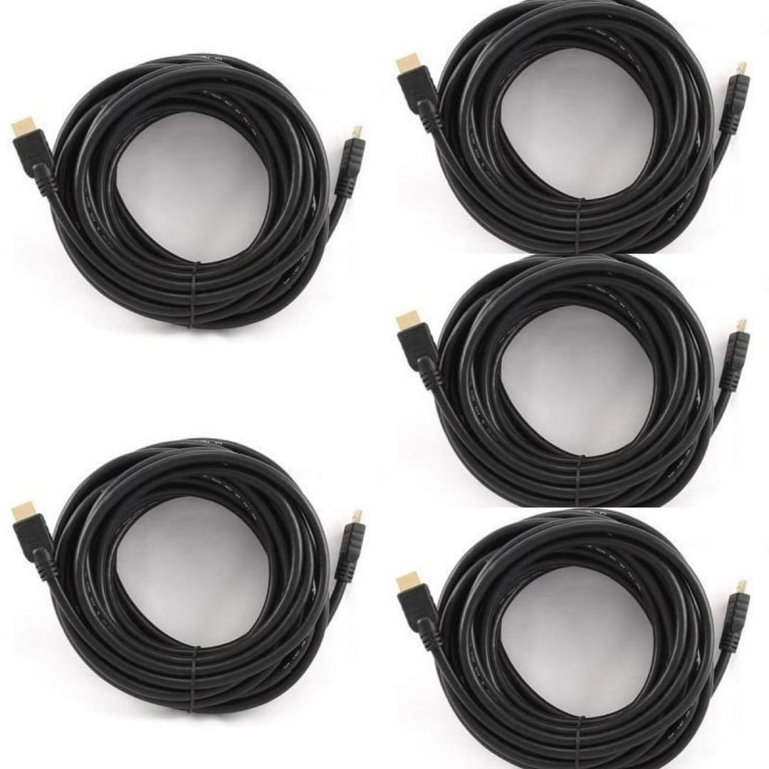 Кабель HDMI-HDMI 10м. 5 штук
