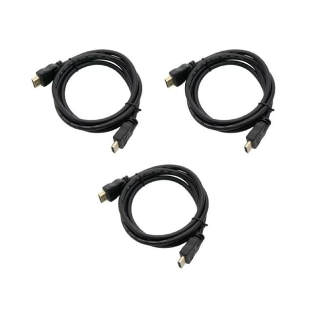 Кабель HDMI-HDMI 1,5м. 3 штуки