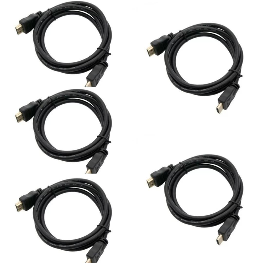 Кабель HDMI-HDMI 1,5м. 5 штук