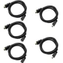 Кабель HDMI-HDMI 1,5м. 5 штук