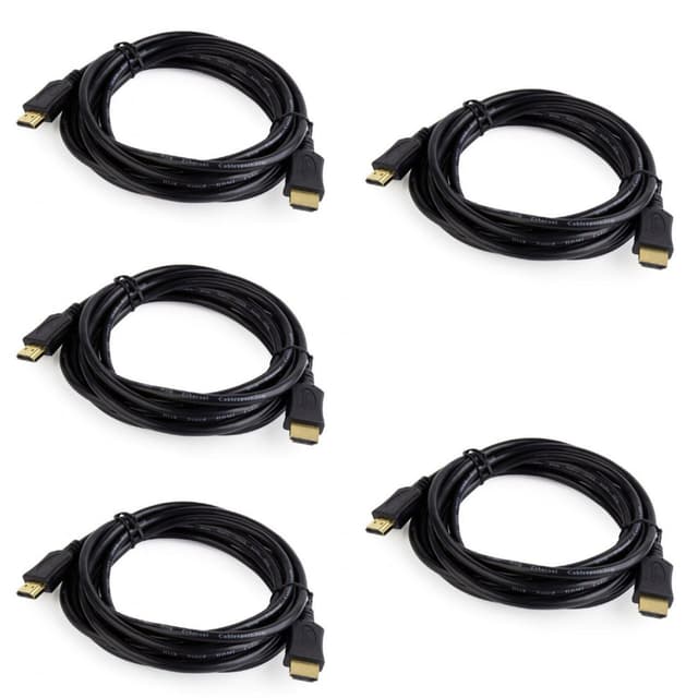 Кабель HDMI-HDMI 3м. 5 штук