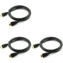 Кабель HDMI-HDMI 5м. 3 штуки