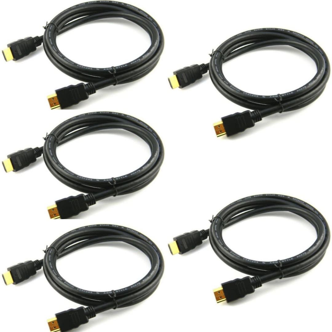 Кабель HDMI-HDMI 5м. 5 штук