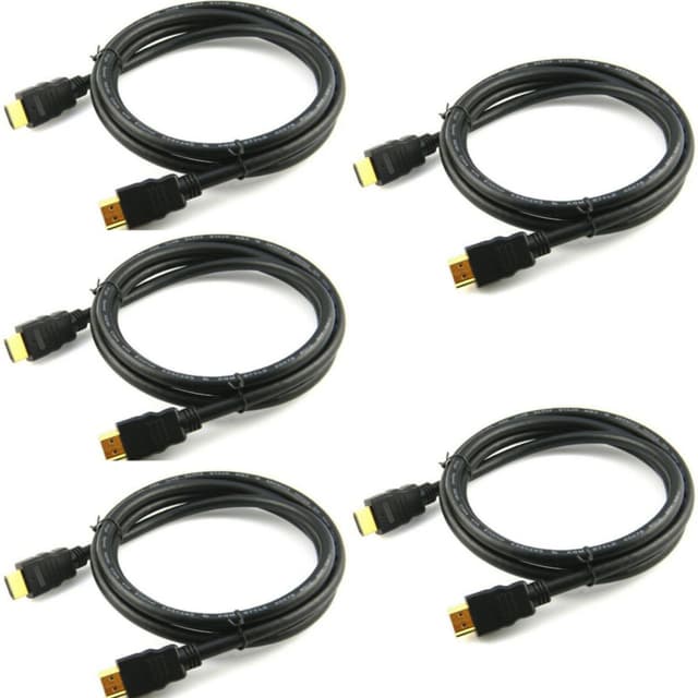 Кабель HDMI-HDMI 5м. 5 штук