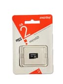 Карта памяти microSD 2GB Smart Buy без адаптера